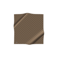 Vissona Twill İpek Eşarp - Sütlü Kahve 