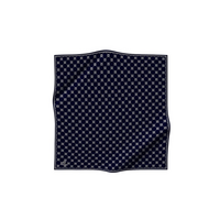 Vissona Twill İpek Eşarp - Lacivert 