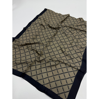 Valentino Orlandi Laura Logo Şal - Haki Yeşil