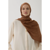 Valentino Orlandi Velora Örgü Desen Şal - Taba