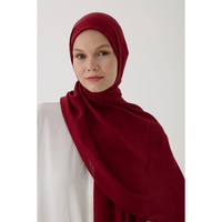 Valentino Orlandi Velora Örgü Desen Şal - Kırmızı