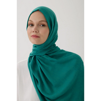 Valentino Orlandi Velora Örgü Desen Şal - Aqua