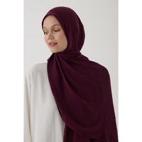 Valentino Orlandi Velora Örgü Desen Şal - Bordo