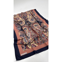 Valentino Orlandi Laura Deseli Şal - Lacivert/Kahve