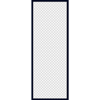 Valentino Orlandi Laura Logo Şal - Beyaz Lacivert