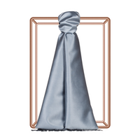 İPEKEVİ ÇİFT TARAFLI İPEK ŞAL - METALİK MAVİ 