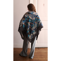 Nakkaşhane Omuz Şal - Mürekkep