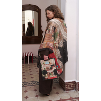 Ada Sarayı Omuz Şal - Siyah