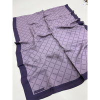 Valentino Orlandi Laura Logo Şal - Mor