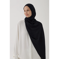 Valentino Orlandi Velora Örgü Desen Şal - Siyah