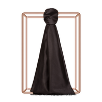 İPEKEVİ ÇİFT TARAFLI İPEK ŞAL - SİYAH 