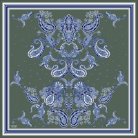 VALENTİNO ORLANDİ İPEK EŞARP