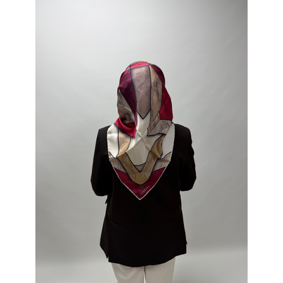 Vissona Twill İpek Eşarp  - Resim 2