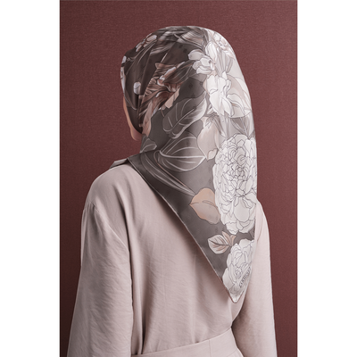 Armine 26-27 Sonbahar Kış Twill İpek Eşarp - Resim 4