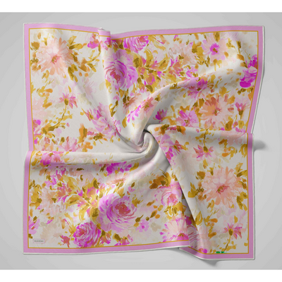 Silk Home Twill İpek Eşarp - 01 - Resim 3