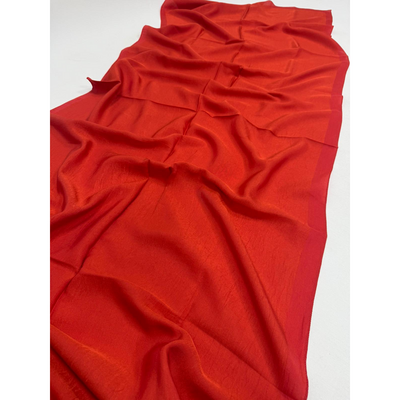 Valentino Orlandi Alia Düz Şal - Turuncu - Resim 2