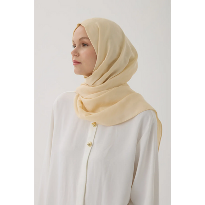 Valentino Orlandi Logo Serisi Monogram Şal - Yağ Sarısı - Resim 2