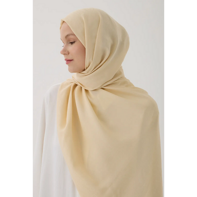 Valentino Orlandi VO Logo Serisi Şal - Yağ Sarısı - Resim 2