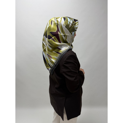 Armine 2025 Kış Twill İpek Eşarp - Resim 1