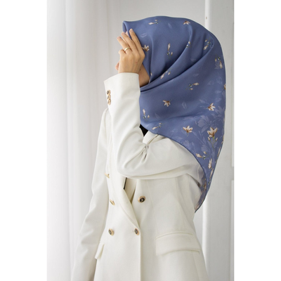 Vissona Twill İpek Eşarp - Resim 3