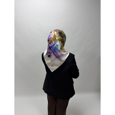 Levidor Twill İpek Eşarp  - Resim 2