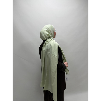 Valentino Orlandi Alia Düz Şal - Su Yeşili - Resim 1