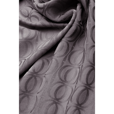 İmannoor Bambunoor Naia Pamuk Şal - Antrasit - Resim 4