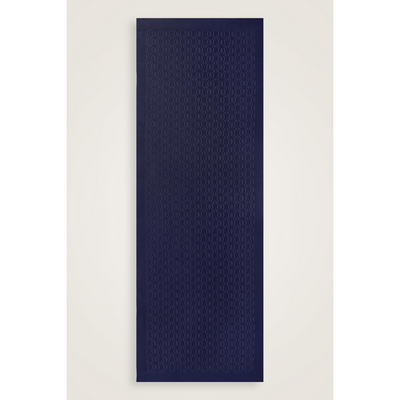 İmannoor Bambunoor Naia Pamuk Şal - Lacivert - Resim 3