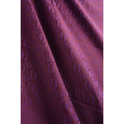 İmannoor Bambunoor Naia Pamuk Şal - Mürdüm - Resim 2