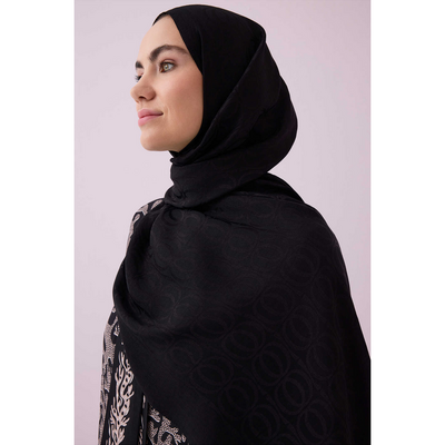 İMANNOOR BAMBUNOOR NAİA ŞAL - SİYAH - Resim 3