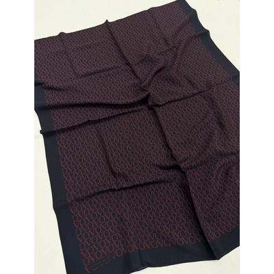 Valentino Orlandi Laura VO Şal - Bordo  - Resim 1