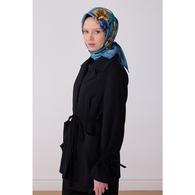 xBelli 26 Yaz Twill İpek Eşarp - Resim 2