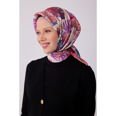 Belli 26 Yaz Twill İpek Eşarp - Resim 1