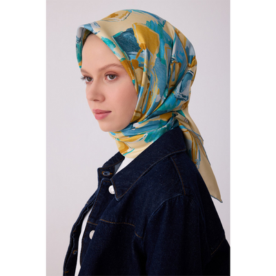 Belli 26 Yaz Twill İpek Eşarp - Resim 1