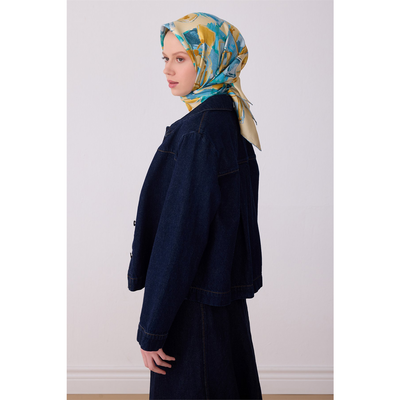 Belli 26 Yaz Twill İpek Eşarp - Resim 3