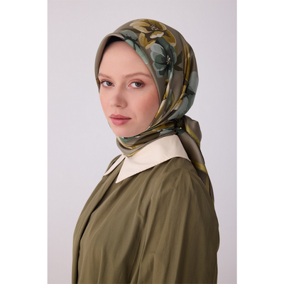 Belli 26 Yaz Twill İpek Eşarp - Resim 3