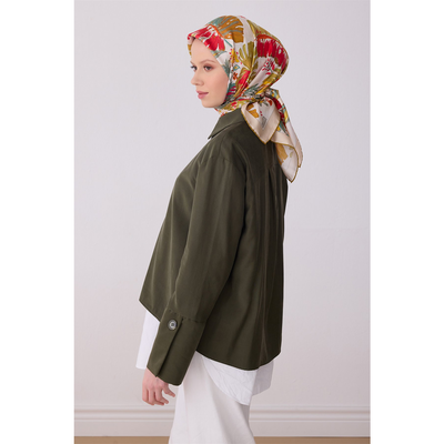 Belli 26 Yaz Twill İpek Eşarp - Resim 2