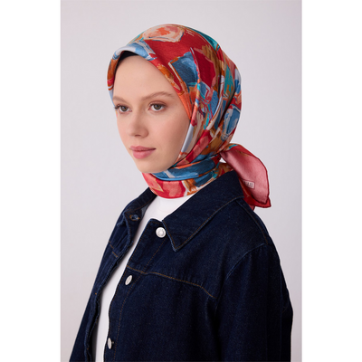 Belli 26 Yaz Twill İpek Eşarp - Resim 1