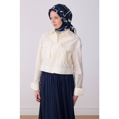 Belli 26 Yaz Twill İpek Eşarp - Resim 2