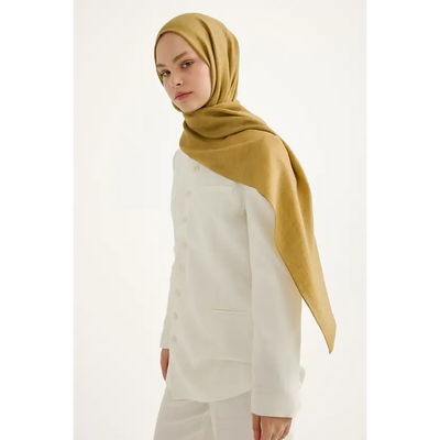 Valor Bahremian Modal Şal - Amber - Resim 3