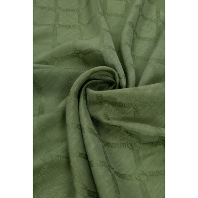 Valentino Orlandi Siena Logo Desen Şal - Çağla Yeşili - Resim 2