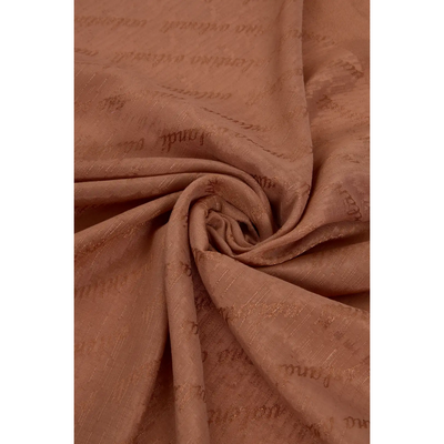 Valentino Orlandi Siena İmza Desen Şal - Mocha - Resim 2