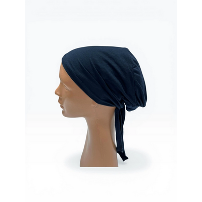 Penye Dikişli Bone - Lacivert - Resim 3