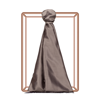 İPEKEVİ ÇİFT TARAFLI İPEK ŞAL - DUMAN 