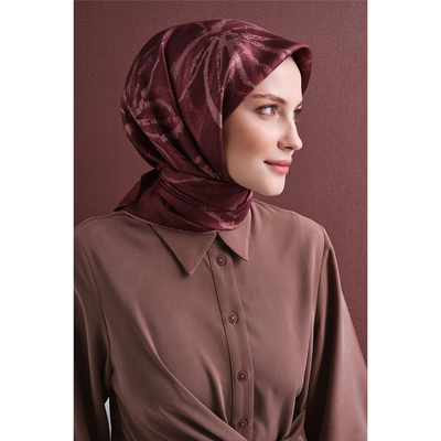 Armine 26-27 Sonbahar Kış Twill İpek Eşarp - Resim 1