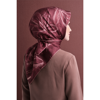 Armine 26-27 Sonbahar Kış Twill İpek Eşarp - Resim 3