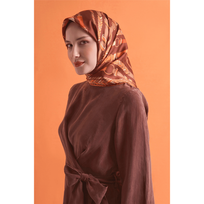 Armine 26-27 Sonbahar Kış Twill İpek Eşarp - Resim 2