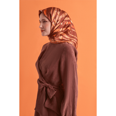 Armine 26-27 Sonbahar Kış Twill İpek Eşarp - Resim 3