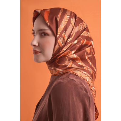 Armine 26-27 Sonbahar Kış Twill İpek Eşarp - Resim 4