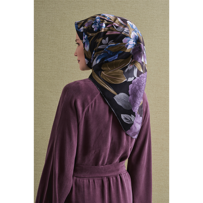 Armine 26-27 Sonbahar Kış Twill İpek Eşarp - Resim 4